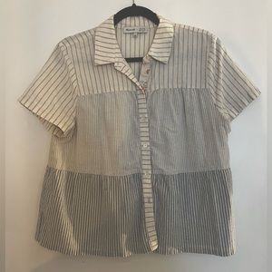 Madewell striped blouse